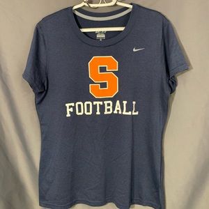 Syracuse Football Nike Dri-fit T-shirt Size L